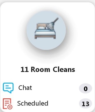 HouseProud Room Cleans process tile