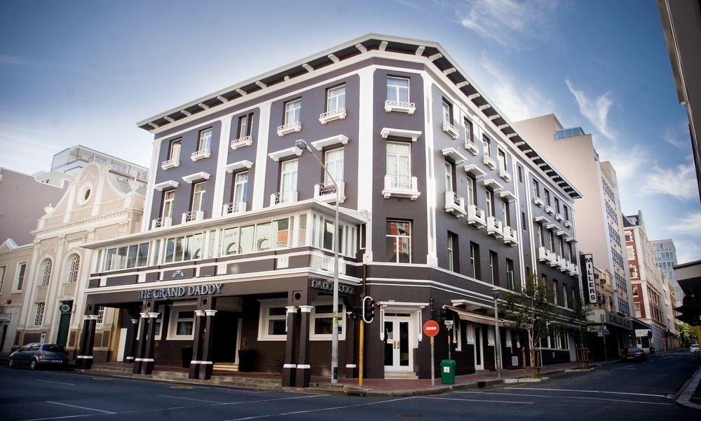 The Grand Daddy Boutique Hotel exterior on Long Street, Cape Town